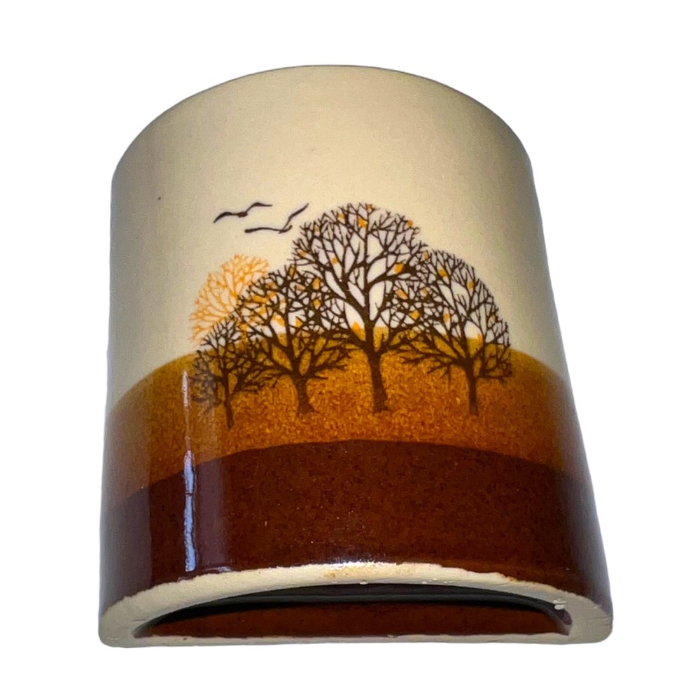 Vintage! Ceramic Creamer replacement- "Woodland Scene"  - No cover
